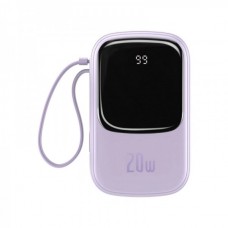 Power Bank 20000 mAh 20W USB Lightning violet Baseus Qpow PPQD030005