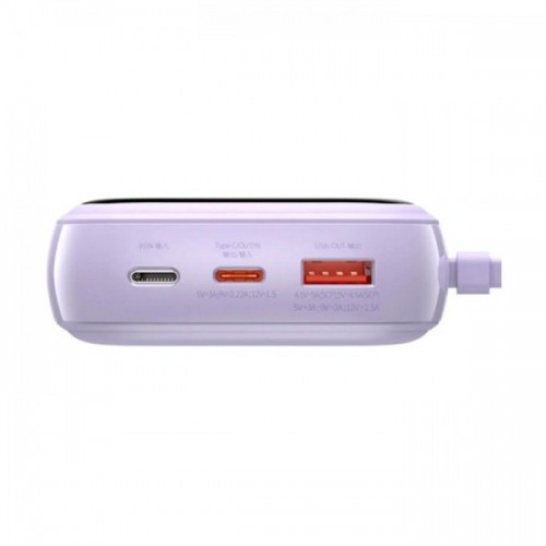Power Bank 20000 mAh 20W USB Lightning violet Baseus Qpow PPQD030005