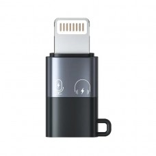 Адаптер Type-C Lightning для микрофона гарнитуры AC Prof 3753