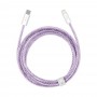 Cablu Type-C Lightning pentru iPhone PD 20W 2m violet Baseus Dynamic CALD000105