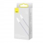Cablu Type-C Lightning pentru iPhone PD 20W 2m violet Baseus Dynamic CALD000105