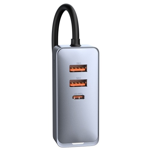 Încărcător în priză 120W 4x USB Type-C prelungitor Baseus Share Together CCBT-A0G
