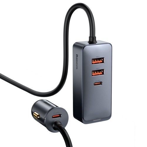 Încărcător în priză 120W 4x USB Type-C prelungitor Baseus Share Together CCBT-A0G