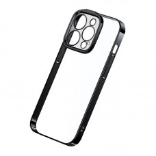 Чехол Iphone 14 Pro Max прозрачный закаленное стекло Baseus Glitter ARMC021101