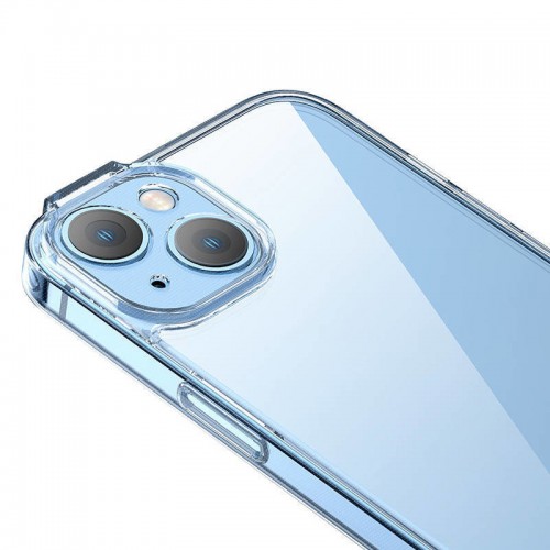 Чехол iPhone 14 прозрачный термополиуретан Baseus SuperCeramic ARCJ000002