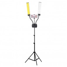 Lampă LED duală 3200-5600K 45W cu trepied 210cm Puluz HD-45XT