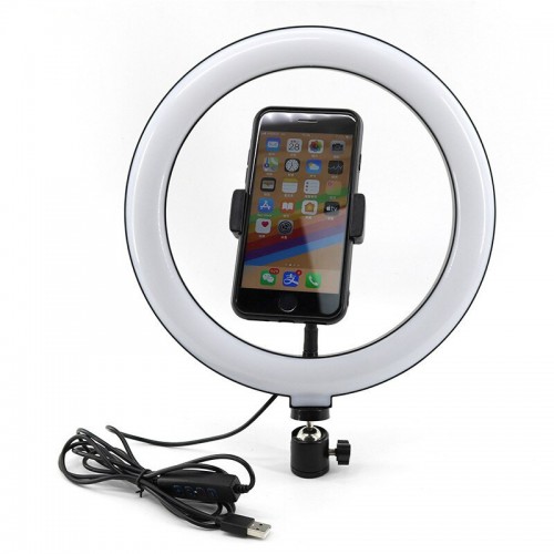Lampa inelară 26cm fără trepied AC Prof