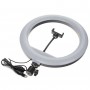 Lampa ring 30cm pentru telefon USB AC Prof QX-300
