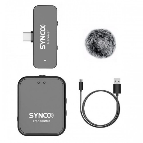 Sistem de microfon radio wireless Type-C Android Synco WAir-G1T