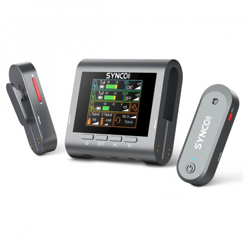 Microfon recorder wireless dual 250m 2.4GHz Synco G3