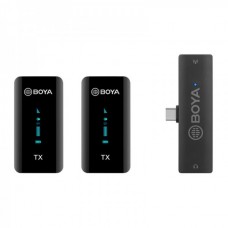Microfon wireless pentru telefon Type-C digital dual 100m BOYA BY-XM6-S6