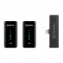 Microfon wireless pentru telefon Type-C digital dual 100m BOYA BY-XM6-S6