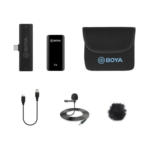 Microfon wireless pentru telefon digital 100m BOYA BY-XM6-S5
