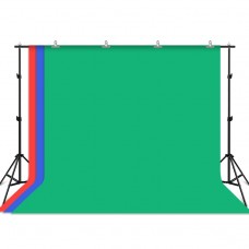 Fundal chroma key cu suport 3x2m verde albastru roșu Puluz PKT5205