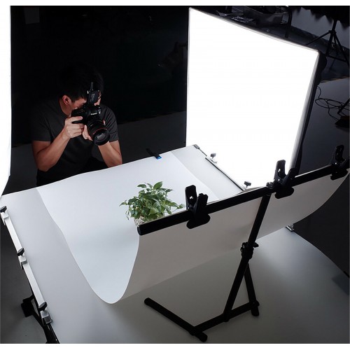 Фотофон ПВХ білий 100×140см Puluz 140100W