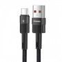Cablu USB Type-C 80W 7A încărcare rapidă 2m negru ESSAGER EXCT-XCA01