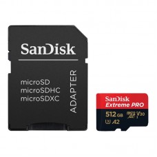 Карта пам'яті 512 ГБ microSDXC UHS-I U3 A2 SanDisk Extreme Pro SDSQXCD-512G-GN6MA