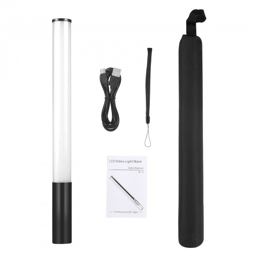 Iluminator LED îngust RGB CRI 95+ 2500-9000K 9W Puluz PU635