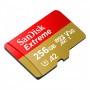 Card de memorie 256 GB microSDXC UHS-I U3 A2 SanDisk Extreme SDSQXAV-256G-GN6GN