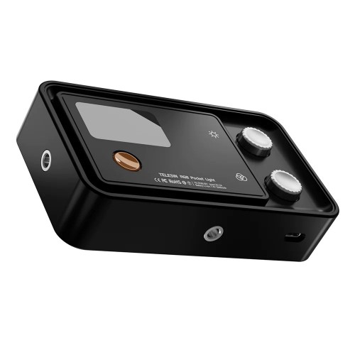 Відеосвітло RGB CRI 97+ 2500-8500К 12Вт Telesin TE-RGB-001