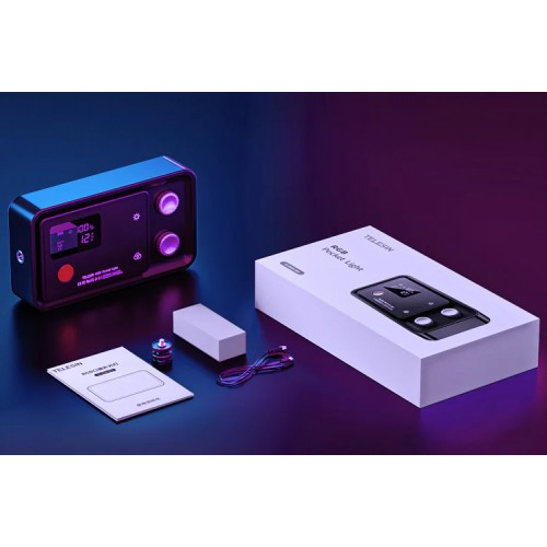 Відеосвітло RGB CRI 97+ 2500-8500К 12Вт Telesin TE-RGB-001