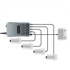 Зарядка DJI Mini 4 Pro/ Mini 3 Pro/ Mini 3 хаб 4x акумулятора інтелектуальна 120Вт STARTRC 1111195