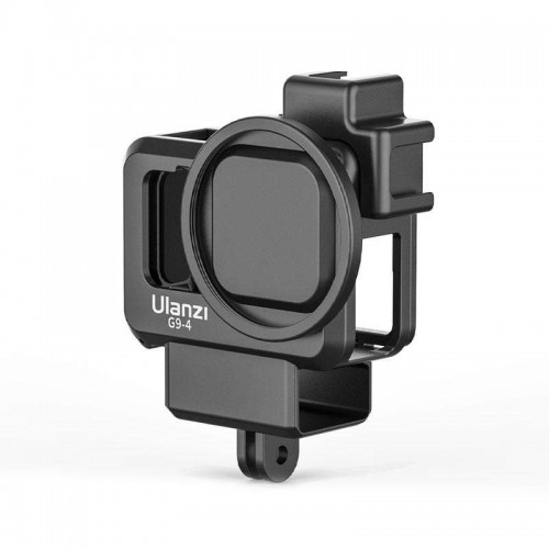 Влог рамка GoPro 13 / 12 / 11/ 10 / 9 фільтр 52мм холодний башмак ковпачок Ulanzi G9-4