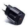 Адаптер швидкої зарядки 18Вт 3А QC3.0 Puluz SYA001078901A