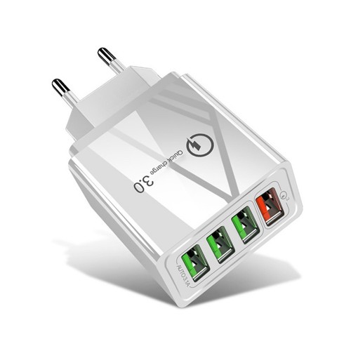 Адаптер швидкої зарядки QC 3.0 4xUSB 30Вт 3А Puluz SYA001060401B