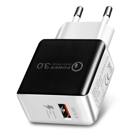 Адаптер швидкої зарядки QC3.0 18Вт Puluz SYA00273201A