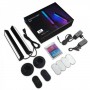 Panou LED RGB dublu cu Bluetooth Puluz TBD0601694802A