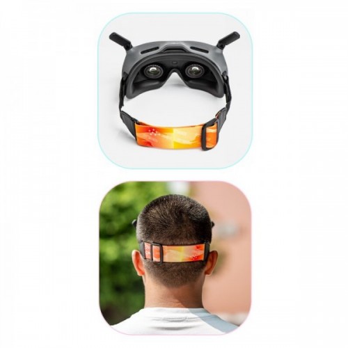 Ремешок для очков DJI Goggles 2 оранжевый STARTRC 1111352