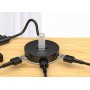 Хаб адаптер USB 3.0 3xUSB 2.0 5Гбит/с 1м Baseus Round Box CAHUB-F01