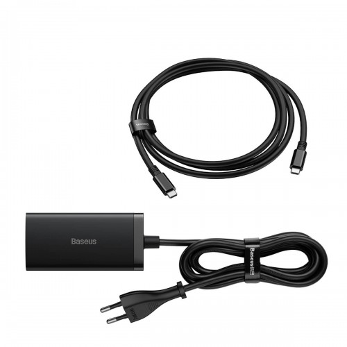 Быстрая зарядка хаб концентратор 67Вт 2x Type-C USB HDMI 4К Baseus GaN5 Pro CCGP110201