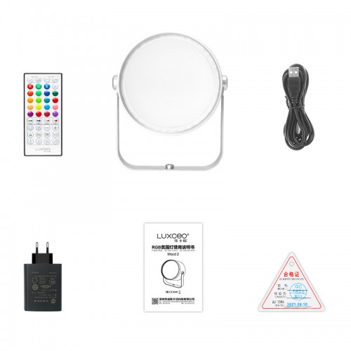 Видеосвет RGB подсветка заднего фона 10Вт 3000-6000К Luxceo Mood 2