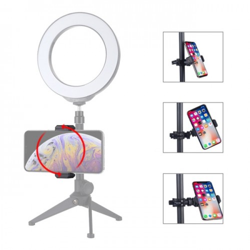 Тримач для телефону на трубу стійку кермо велосипеда 17-35мм Puluz PU266