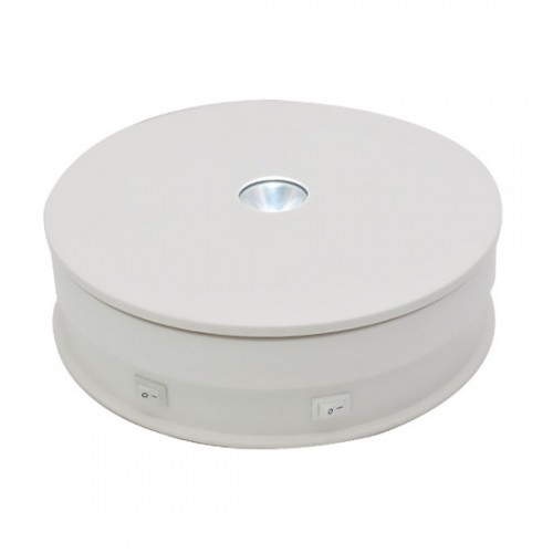 Предметный стол поворотный с подсветкой 20см белый 20кг Puluz EDA001759102B