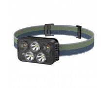 Lanternă frontală cu control prin gesturi, 5x LED, 1000mAh, Puluz TBD0602857202