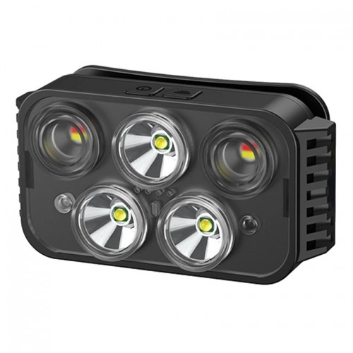 Ліхтар налобний з керуванням жестами 5x LED 1000мАч Puluz TBD0602857202