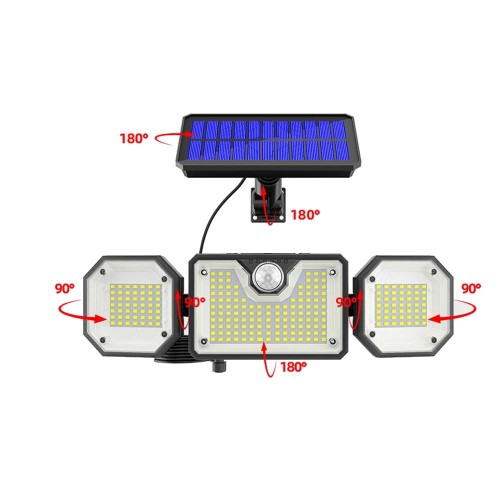 Світильник вуличний на сонячній батареї датчик руху Puluz TBD0602854301