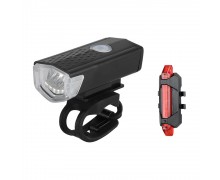 Kit de iluminare bicicletă USB LED XPE, AC Prof BL2029