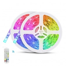 Світлодіодна стрічка RGB 10м 180 SMD 5050 LED Puluz ZY75101016AA