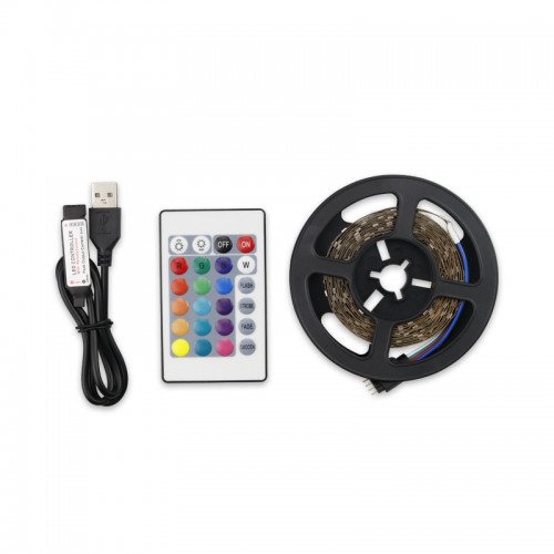 Світлодіодна стрічка RGB 3м 240 LED 3000-6500К USB Puluz TBD0572230004B