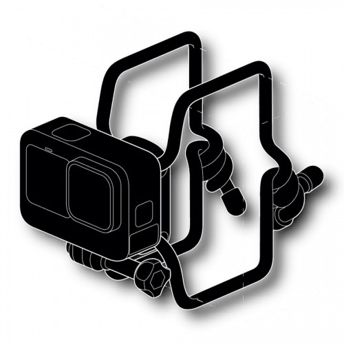 Крепление гибкое универсальное для экшн-камеры GoPro Gumby AGRTM-001