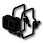 Крепление гибкое универсальное для экшн-камеры GoPro Gumby AGRTM-001