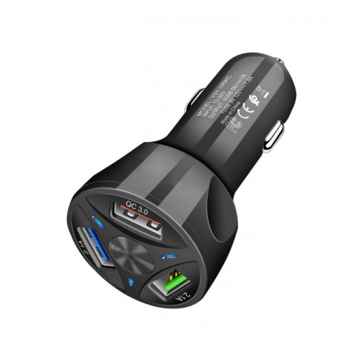 Зарядное устройство автомобильное 4x USB 35Вт 12-24В AC Prof 3994