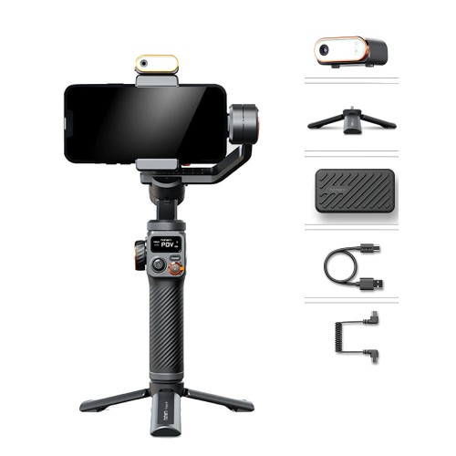 Стабілізатор для телефону із підсвіткою та стеженням Hohem iSteady M6 Kit