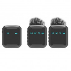 Microfon dual wireless pentru telefon cameră Type-C 2.4GHz Recordio GAW-830B
