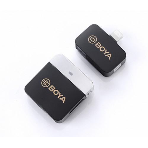 Microfon pentru iPhone wireless mini 60m 2.4GHz Boya BY-M1V5
