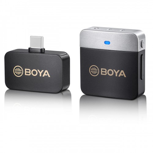 Microfon wireless Type-C mini 60m 2.4GHz Boya BY-M1V3